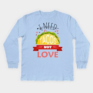 Taco Belle Funny Mexican for Cinco de Mayo Kids Long Sleeve T-Shirt